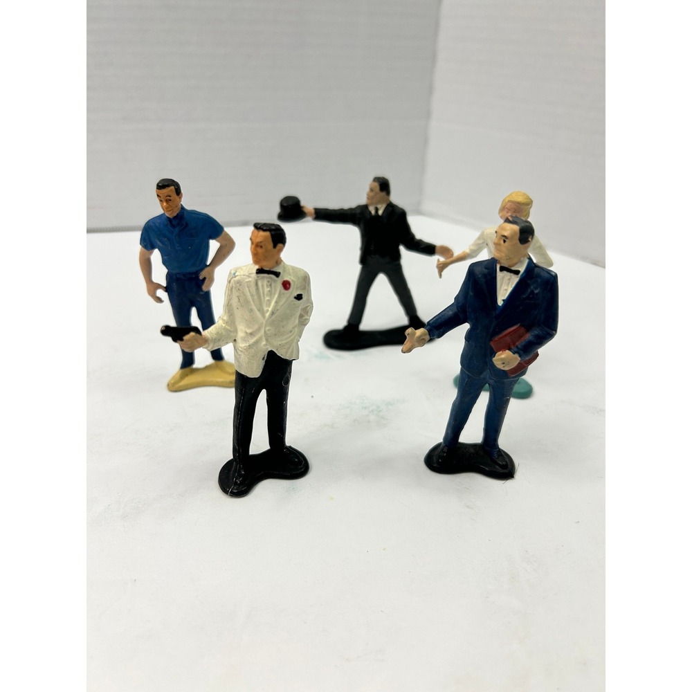 Vintage 1965 Gilbert James Bond 007 Figures Lot 5 Oddjob "Pu**y Galore"